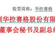 占卦问卜华控赛格董事长、董秘、副总经理三高管同日辞职